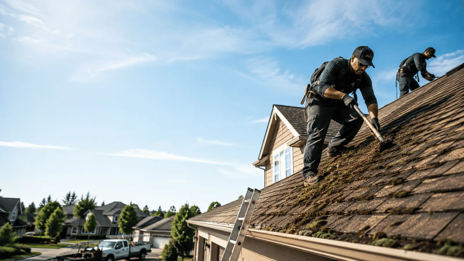 Roof Moss Removal in Marcell, MN near me